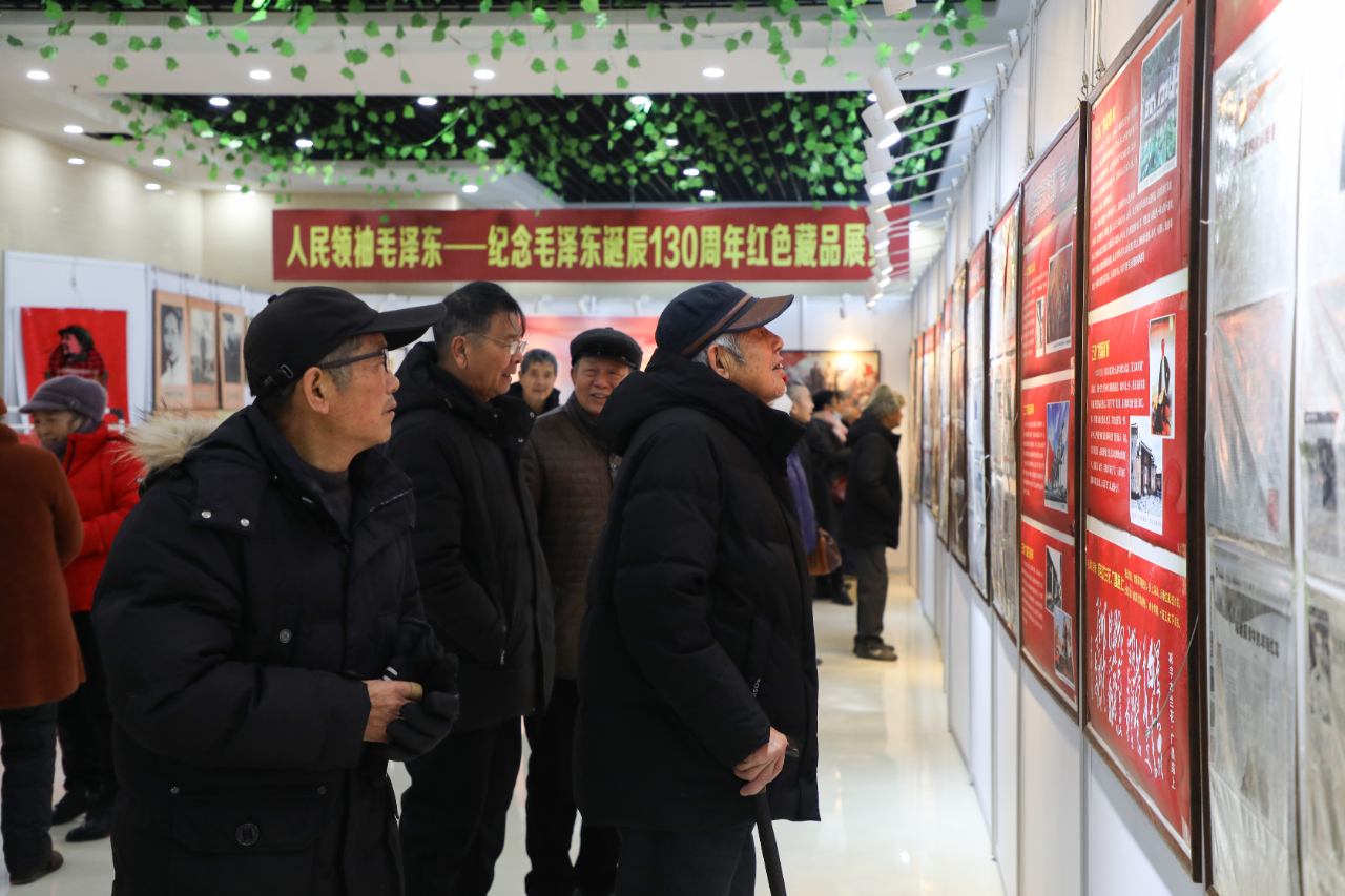 广昌举行纪念毛泽东同志诞辰130周年红色藏品展览_抚州新闻网